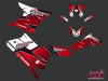 Polaris Scrambler 850-1000 XP ATV Factory Graphic Kit Red