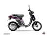 Kit Déco Scooter Fashion MBK Eco-3 Rose