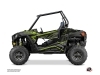 Polaris RZR 900 S UTV Faster Graphic Kit Neon Grey