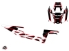 Kit Déco SSV Faster Polaris RZR RS1 Blanc Rouge