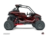 Kit Déco SSV Faster Polaris RZR RS1 Noir Rouge FULL