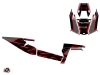 Polaris RZR RS1 UTV Faster Graphic Kit Black Red