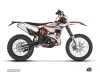 Beta 500 RR 4-stroke Dirt Bike FIRENZE Graphic Kit White Red Black
