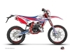 Kit Déco 50cc FIRENZE Beta RR 50 Enduro Blanc Rouge Bleu