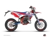 Beta RR 50 Motard 50cc FIRENZE Graphic Kit White Red Blue