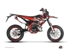 Beta RR 50 Motard 50cc FIRENZE Graphic Kit Black Red White