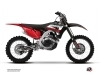 Kit Déco Moto Cross First Honda 250 CRF Noir