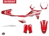 GASGAS EX 300 Dirt Bike Flash Graphic Kit Red