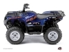 Yamaha 125 Grizzly ATV Flow Graphic Kit Orange