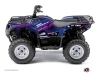 Yamaha 125 Grizzly ATV Flow Graphic Kit Pink