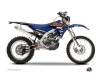 Yamaha 250 WRF Dirt Bike Flow Graphic Kit Orange