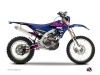 Yamaha 250 WRF Dirt Bike Flow Graphic Kit Pink