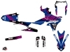 Yamaha 250 WRF Dirt Bike Flow Graphic Kit Pink