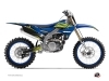 Yamaha 250 YZF Dirt Bike Flow Graphic Kit Yellow