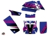 Yamaha Banshee ATV Flow Graphic Kit Pink
