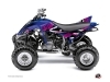 Yamaha 350 Raptor ATV Flow Graphic Kit Pink