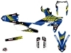 Yamaha 450 WRF Dirt Bike Flow Graphic Kit Yellow