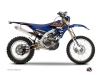 Yamaha 450 WRF Dirt Bike Flow Graphic Kit Orange