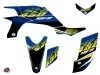 Yamaha 450 YFZ ATV Flow Graphic Kit Yellow