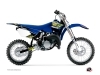 Yamaha 85 YZ Dirt Bike Flow Graphic Kit Yellow