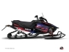 Yamaha Apex Snowmobile Flow Graphic Kit Red