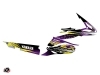 Yamaha Apex Snowmobile Flow Graphic Kit Purple