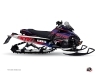 Yamaha FX Nitro Snowmobile Flow Graphic Kit Red