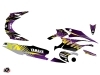 Yamaha FX Nitro Snowmobile Flow Graphic Kit Purple
