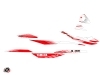 Yamaha GP 1800 Jet-Ski Flow Graphic Kit White Red LIGHT