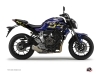 Kit Déco Moto Flow Yamaha MT 07 Jaune