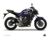 Kit Déco Moto Flow Yamaha MT 07 Jaune