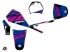 Yamaha PW 80 Dirt Bike Flow Graphic Kit Pink