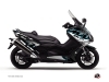 Kit Déco Maxiscooter Flow Yamaha TMAX 500 Bleu