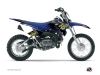 Yamaha TTR 110 Dirt Bike Flow Graphic Kit Yellow