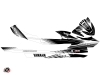 Yamaha VX Jet-Ski Flow Graphic Kit Black White