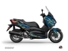 Kit Déco Maxiscooter Flow Yamaha XMAX 300 Bleu