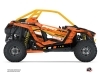 Polaris RZR PRO XP UTV Force Graphic Kit Orange