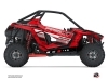 Polaris RZR PRO XP UTV Force Graphic Kit Red