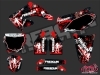 Honda 125 CR Dirt Bike Freegun Graphic Kit