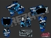 Yamaha 125 YZ Dirt Bike Freegun Graphic Kit