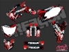 Honda 450 CRF Dirt Bike Freegun Graphic Kit