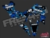 Yamaha 450 YFZ R ATV Freegun Graphic Kit Blue