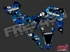 Yamaha 450 YFZ R ATV Freegun Graphic Kit Blue