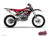 Yamaha 450 YZF Dirt Bike Freegun Graphic Kit Red