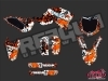 KTM 65 SX Dirt Bike Freegun Graphic Kit