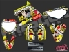 Suzuki 85 RM Dirt Bike Freegun Graphic Kit