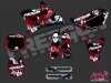 Yamaha 85 YZ Dirt Bike Freegun Graphic Kit Red