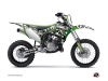 Kawasaki 110 KLX Dirt Bike Freegun Eyed Graphic Kit Green