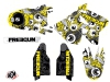 Kit Déco Moto Cross Freegun Eyed Suzuki 250 RM Jaune LIGHT