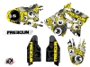 Kit Déco Moto Cross Freegun Eyed Suzuki 125 RM Jaune LIGHT